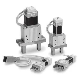 SMC LEHZ10K2-4-R1C5171 LEHZ 系列 电动夹爪 2爪型 步进电机(带编码器DC24V) 对应JXC□系列