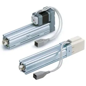SMC LEY25RC-100B LEY 系列 电动执行器 出杆型 步进电机(带编码器DC24V)/伺服电机(DC24V)