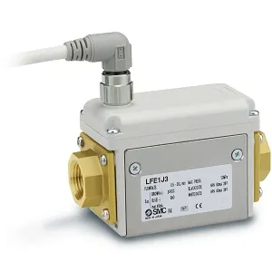 SMC LFE2J6-X8 LFE 系列 3色显示 电磁式数字式流量开关 分离型传感器部