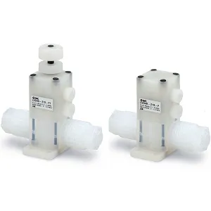 SMC LVD20-Z06P3-FN1 LVD-F/FN 系列 化学液用气控阀 小型 扩口式/接头一体型
