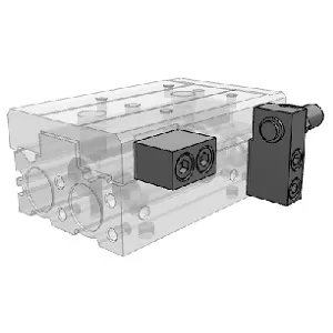 SMC MXS-AT20L MXS 系列 气动滑台 行程调整器(附属品)