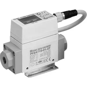 SMC PF2A750-F01-27 PF2A 系列 空气用 数字式流量开关 显示一体型