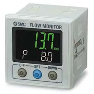 SMC PF3W30A-M PF3W3 系列 3色显示 水用数字式流量监测器