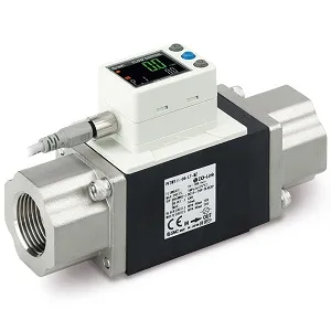 SMC PF3W711-10-L2TN-MZ PF3W7-L 系列 3色显示 水用数字式流量开关 IO-Link 显示一体型
