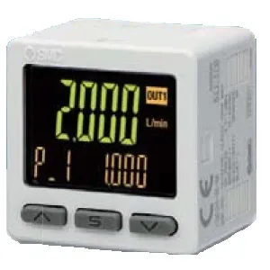 SMC PFG300-RT-LA1C PFG300 系列 3画面 数字式流量显示器