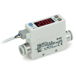SMC PFMB7201S-02L-FW-V PFMB7 系列 2色显示式 数字式流量开关 额定流量范围:2-200L/min