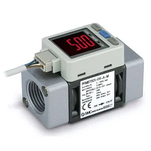 SMC PFMB7202-06-C-M PFMB7 系列 2色显示式 数字式流量开关