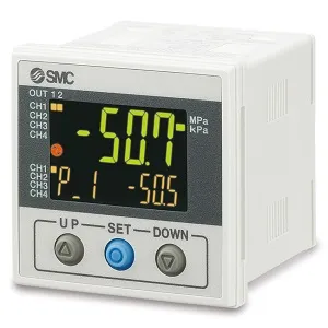 SMC PSE200A-MB4C PSE200A 系列 3画面 多通道数字显示器