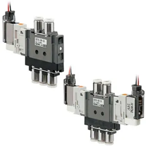 SMC S07A6S-5M-C4 S0700 系列 5通电磁阀 插头引线式 直接配管型 单体