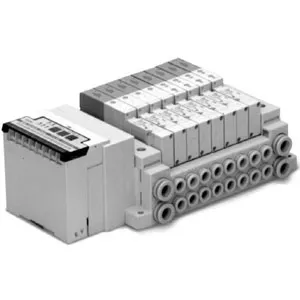 SMC SS5V1-10S3QD-08US-N3-D SV 系列 对应EX120一体型 对应输出 串行传送系统 集装式 拉杆式底板