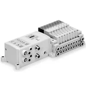 SMC SS5V1-W10S10D-08B-C4-D SV 系列 对应EX250一体型(对应输入输出)串行传送系统 拉杆式底板 集装式