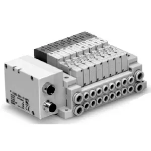 SMC SS5V3-W10SA2WD-08B-C8 SV 系列 对应EX500(对应网关分散系统(64点))串行传送系统 集装式 拉杆式底板