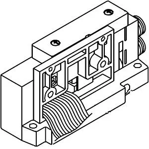 SMC SV2000-51D1-13AS-C10 供排气块组件 适用于SV系列