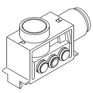 SMC SY3000-55-1B 块组件