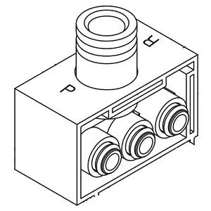 SMC SY5000-55-1A-Q 块组件