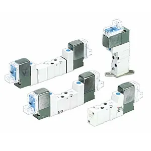 SMC SYJ3120-SMO-M3 SYJ3000 系列 4·5通先导式电磁阀 弹性密封 直接配管型 单体阀