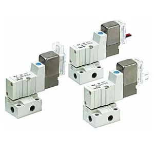 SMC SYJ324MT-5LZD SYJ300 系列 3通电磁阀/先导式 弹性密封 底板配管型 单体阀