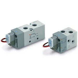SMC VF3330Y-5DZ1-02 VF1000·3000 系列 通电磁阀 低功率型 直接配管型/底板配管型 单体
