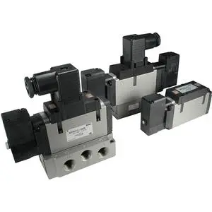 SMC VFR3440-4GB VFR3000 系列 5通先导式电磁阀 弹性密封 非插入式 导线各自引出型