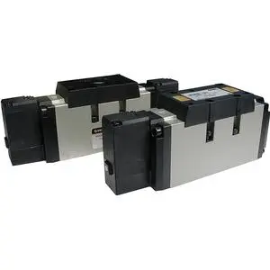 SMC VFS4110-6DB-Q VFS4000 系列 5通先导式电磁阀 间隙密封 非插入式