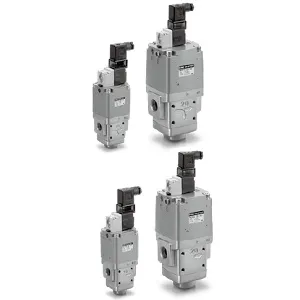 SMC VNH311A-20A-5DZ VNH 系列 3.5MPa,7.0MPa 高压冷却液用阀 外部先导式电磁型