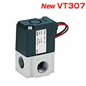 SMC VO307-1DZ1-Q VT307 系列 3通电磁阀 直动式座阀 弹性密封