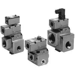SMC VP3165-102GA1 VP3145·3165·3185 系列 弹性密封 大型3通电磁阀 直接配管型/单线圈