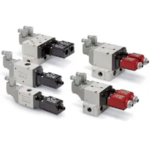 SMC VP544R-5YZ1-03F-M-X555 VP500/700-X536,X538,X555 系列 安全规格ISO13849-1认证/带主阀位置检出功能 3通残压排气阀
