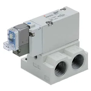 SMC VQZ115R-5MO1-CP VQZ100 系列 3通电磁阀 底板配管型 单体