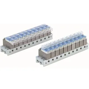 SMC VV100-S41-03-M5 3通电磁阀 集装式规格 S41型 适用于V100系列