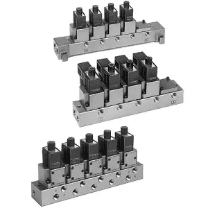 SMC VV317-02-021-02-A-Q VT317 系列 3通电磁阀 直动式座阀 集装规格