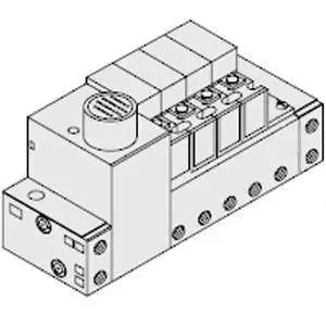 SMC VV3Q11-16CU1 VQ100 系列 3通电磁阀 插入式组件 集装式