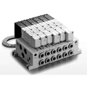 SMC VV5Q45-1003C VV5Q45-C VQ4000 系列 集装式：插头引线式单元 C组件(插头式)