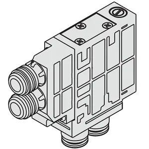 SMC VVQ2000-23A-C6 中位止回块(直接安装型) 适用于VQ2000 系列