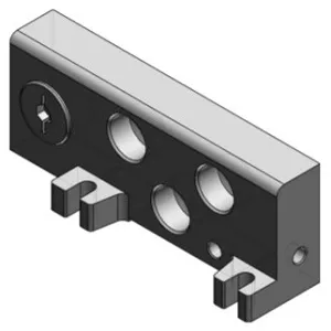 SMC VVQ5000-3A-1-C D侧端板组件 F,L,S,T,T1组件用 适用于VQ5000系列