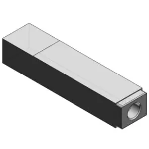 SMC VVQ5000-R-1-04 单独EXH隔板 适用于VQ5000系列
