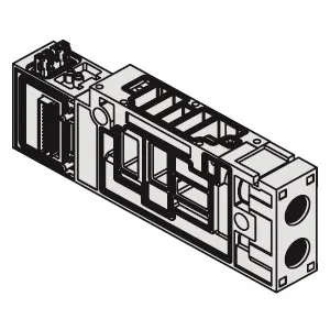 SMC VVQC4000-1A-D-02 集装式组件型号 集装块组件 适用于VQC4000系列