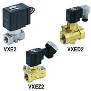 SMC VXE2220-02-5G1 VXE21/22/23 系列 直动型2通电磁阀 空气 水 油用/单体