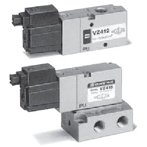 SMC VZ415-5G VZ400 系列 间隙密封/3通电磁阀 阀型号