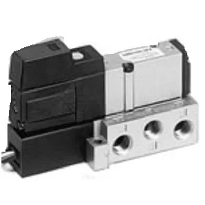 SMC VZS2150-5FZ-01 VZS2000 系列 先导式5通电磁阀 间歇密封 插入式