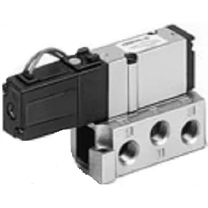 SMC VZS2150-5LZ VZS2000 系列 先导式5通电磁阀 间歇密封 非插入式