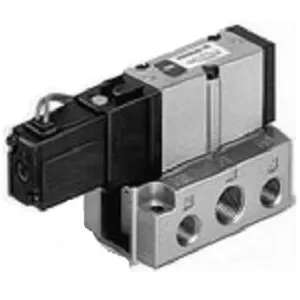 SMC VZS3250-5MZ VZS3000 系列 先导式5通电磁阀 间歇密封 非插入式