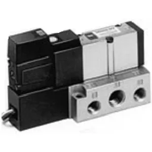 SMC VZS3550-5FZ VZS3000 系列 先导式5通电磁阀 间歇密封 插入式