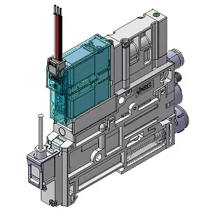 SMC ZK2P00R5PLA-06 ZK2A 系列 真空泵系统 真空单元 単体真空泵系统+带阀+无节能功能