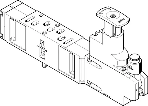 FESTO 减压阀板 VABF-S3-1-R1C2-C-6 543525