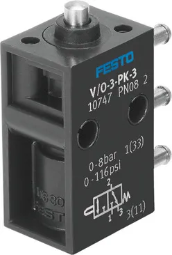 FESTO 直动圆头式阀 V/O-3-PK-3 10747