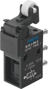 FESTO 滚轮杠杆式阀 R/O-3-PK-3 10748