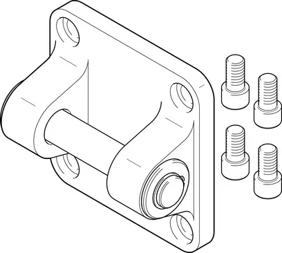 FESTO 双耳环安装件 SNGB-320 157513