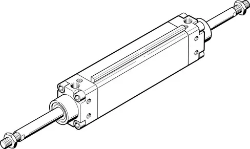 FESTO 扁平型气缸 DZH-20-200-PPV-A-S20 158380