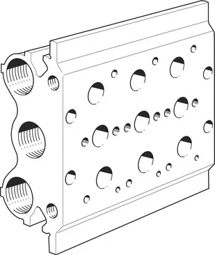 FESTO 气路板模块 PRS-1/4-3-B 15862